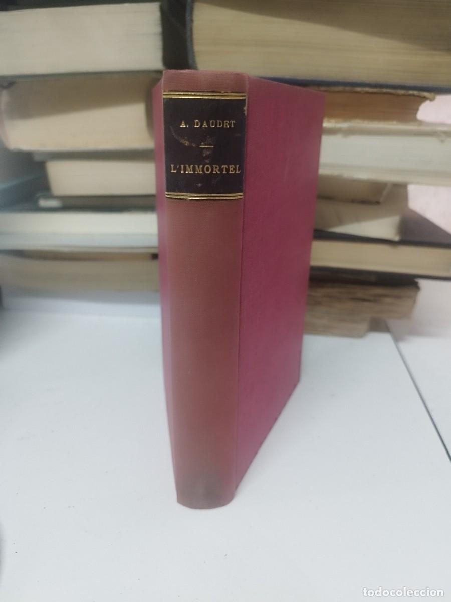 Libros antiguos: 1888. LImmortel - Alphonse Daudet. En franc&eacute;s. - Foto 1