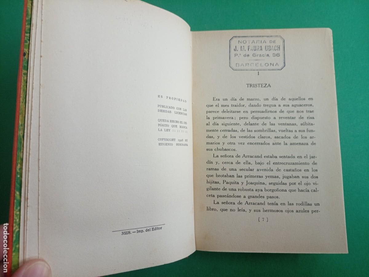 Libros antiguos: Antiguo libro DICHA IGNORADA. Barcelona 1928. - Foto 3