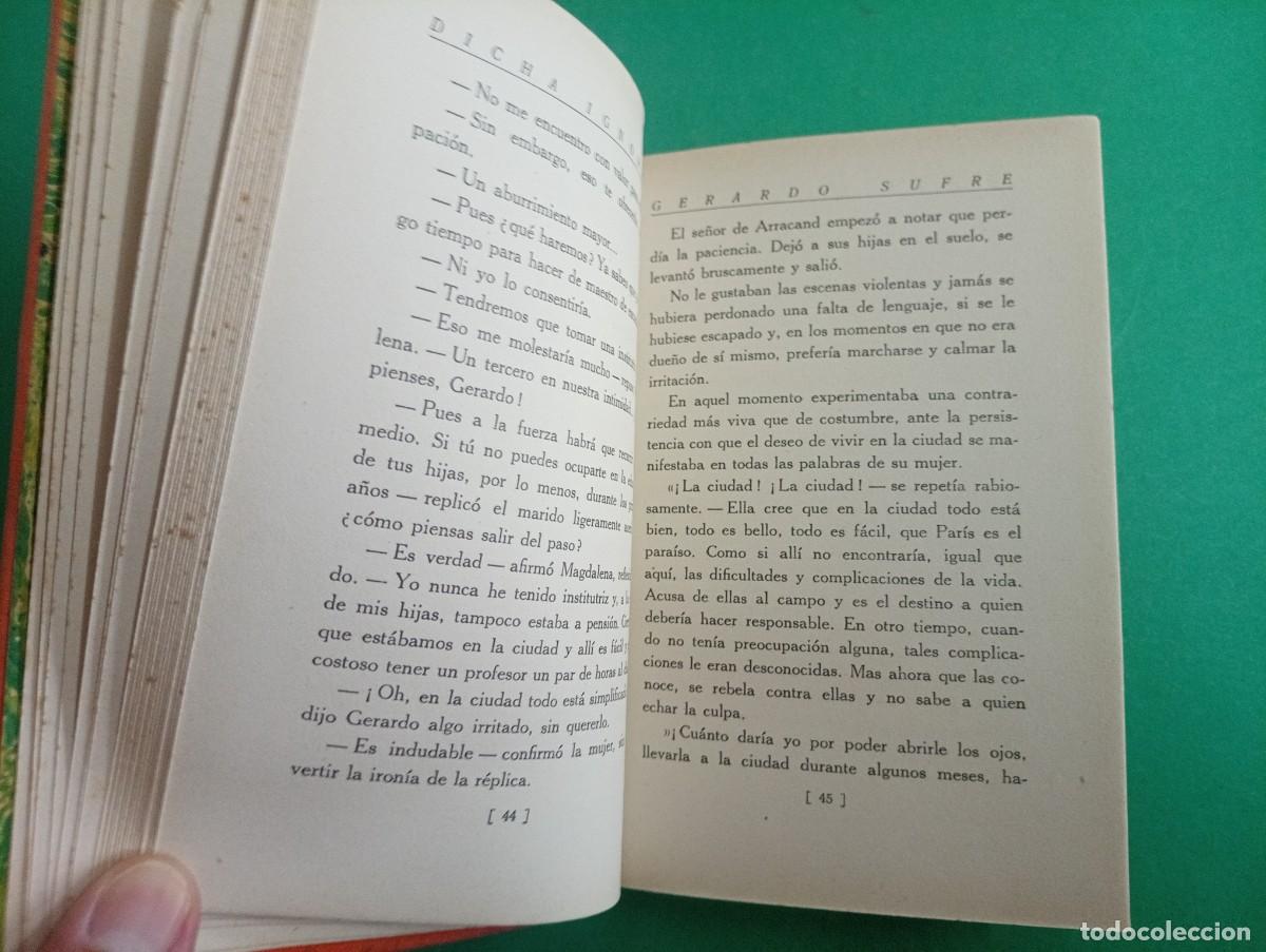 Libros antiguos: Antiguo libro DICHA IGNORADA. Barcelona 1928. - Foto 4