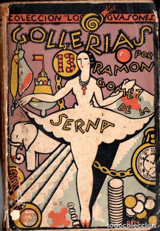 Libros antiguos: RAM&Oacute;N G&Oacute;MEZ DE LA SERNA : GOLLERIAS (SEMPERE, 1926) - Foto 1