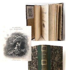 Libros antiguos: FENIMORE COOPER : LE DERNIER DES MOHICANS. (1839) (EL ÚLTIMO MOHICANO. HOLANDESA. GRABADOS