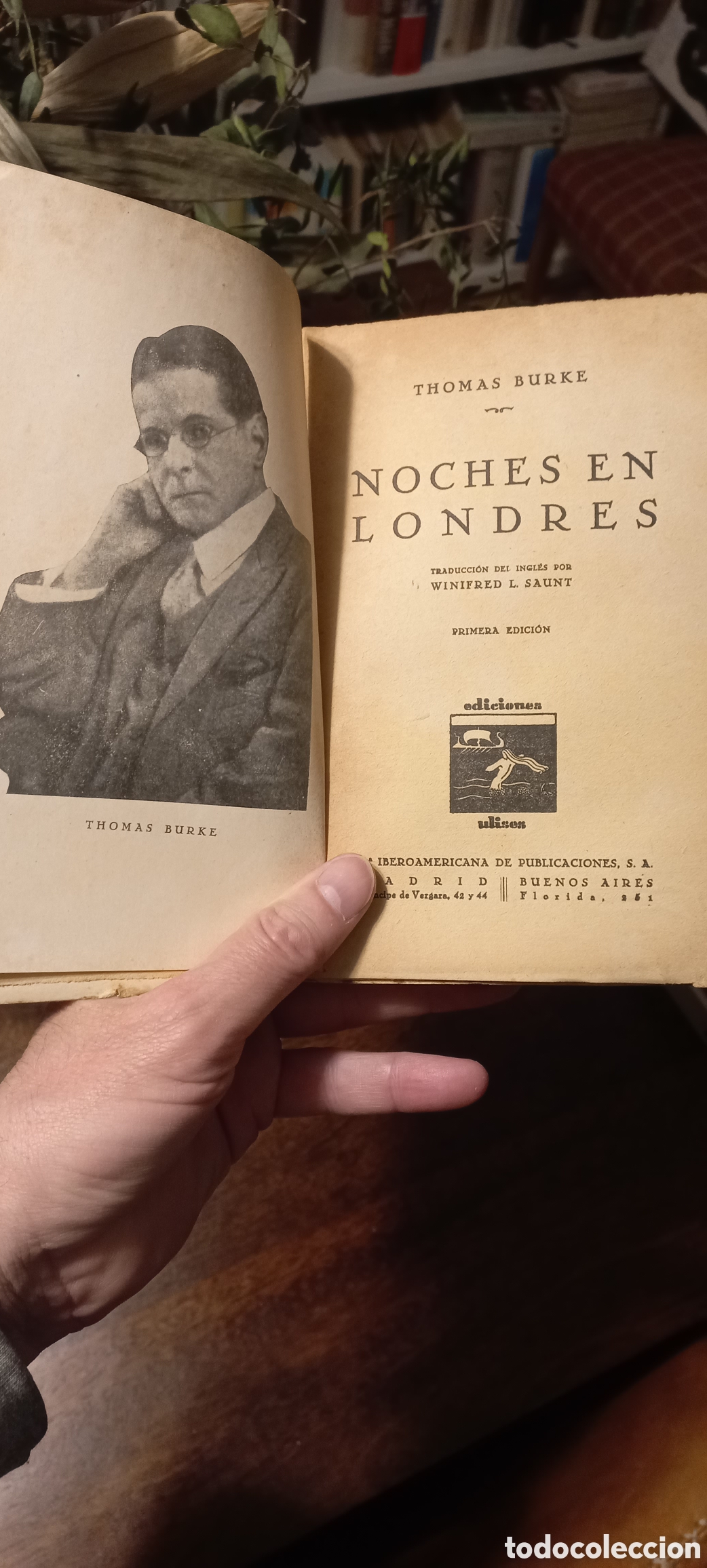 Libros antiguos: Noches en Londres, Thomas Burke - Foto 2