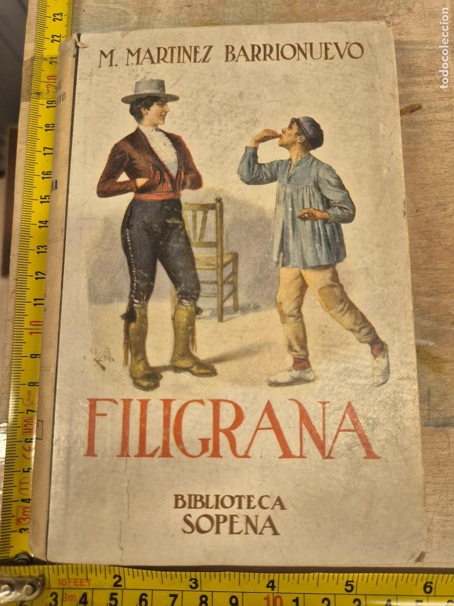 Libros antiguos: Filigrana biblioteca sopena - Foto 1