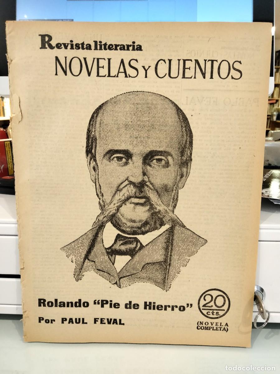 Libros antiguos: Rolando &rdquo; Pie de Hierro&rdquo; - Paul Feval - Foto 1