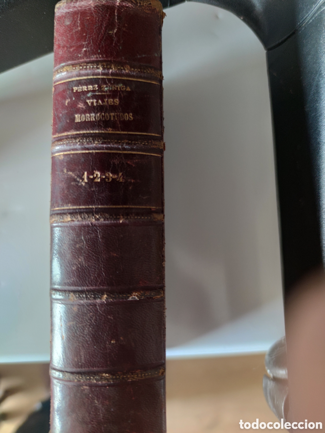 Libros antiguos: Libro de 1901. Viajes morrocotudos - Foto 2