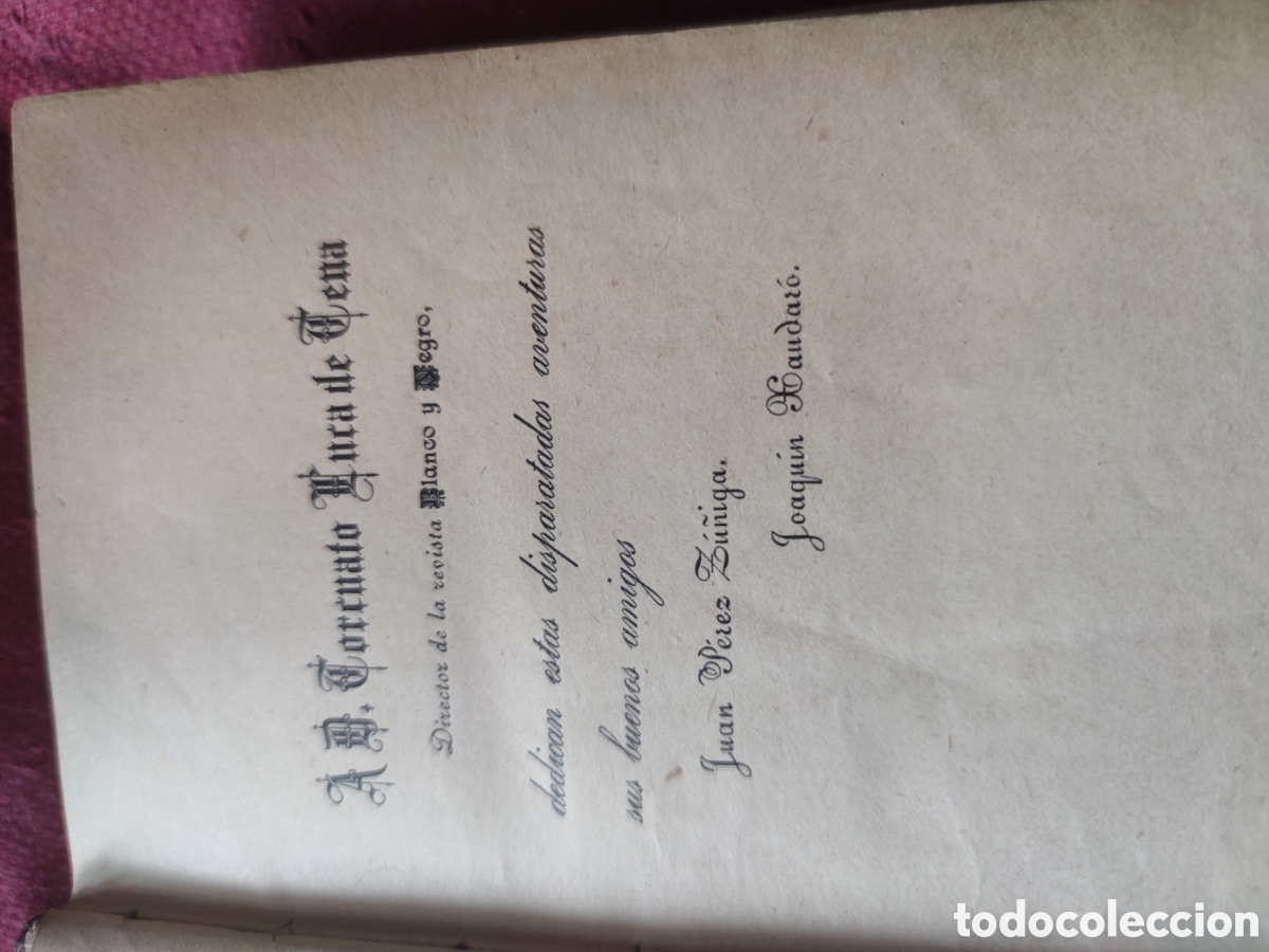 Libros antiguos: Libro de 1901. Viajes morrocotudos - Foto 4
