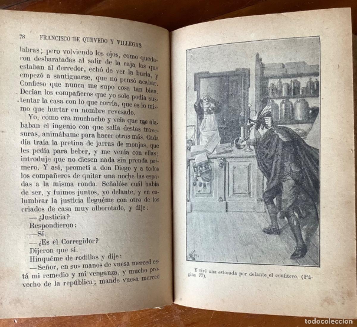 Libros antiguos: HISTORIA DE LA VIDA DEL BUSCON, Fco de Quevedo - Foto 10
