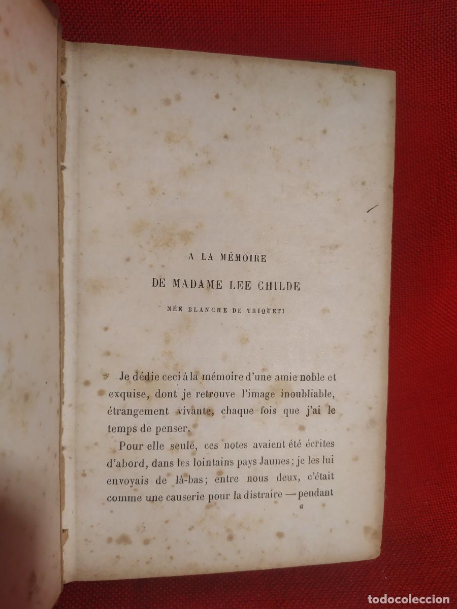 Libros antiguos: 1887. Propos dexil. Pierre Loti. - Foto 2