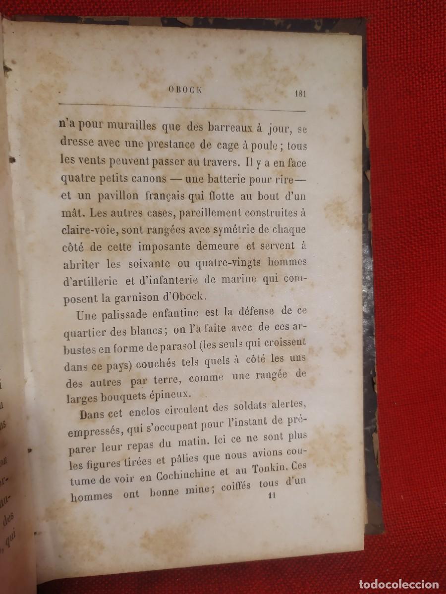 Libros antiguos: 1887. Propos dexil. Pierre Loti. - Foto 8