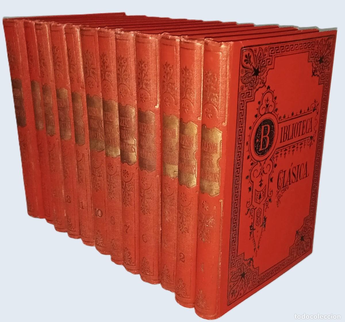 Libros antiguos: OBRAS COMPLETAS DE MARCO TULIO CICER&Oacute;N. (12 TOMOS) - Foto 2