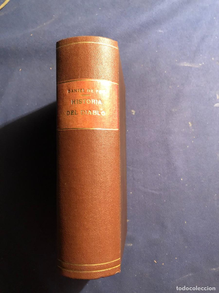 Libros antiguos: DANIEL DEFOE: - HISTORIA DEL DIABLO - (1930) - Foto 1