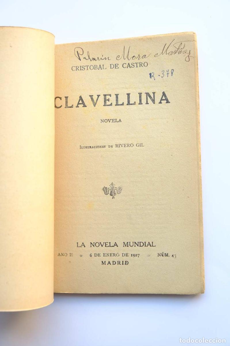Libros antiguos: Clavellina - CASTRO, Crist&oacute;bal de - Foto 2
