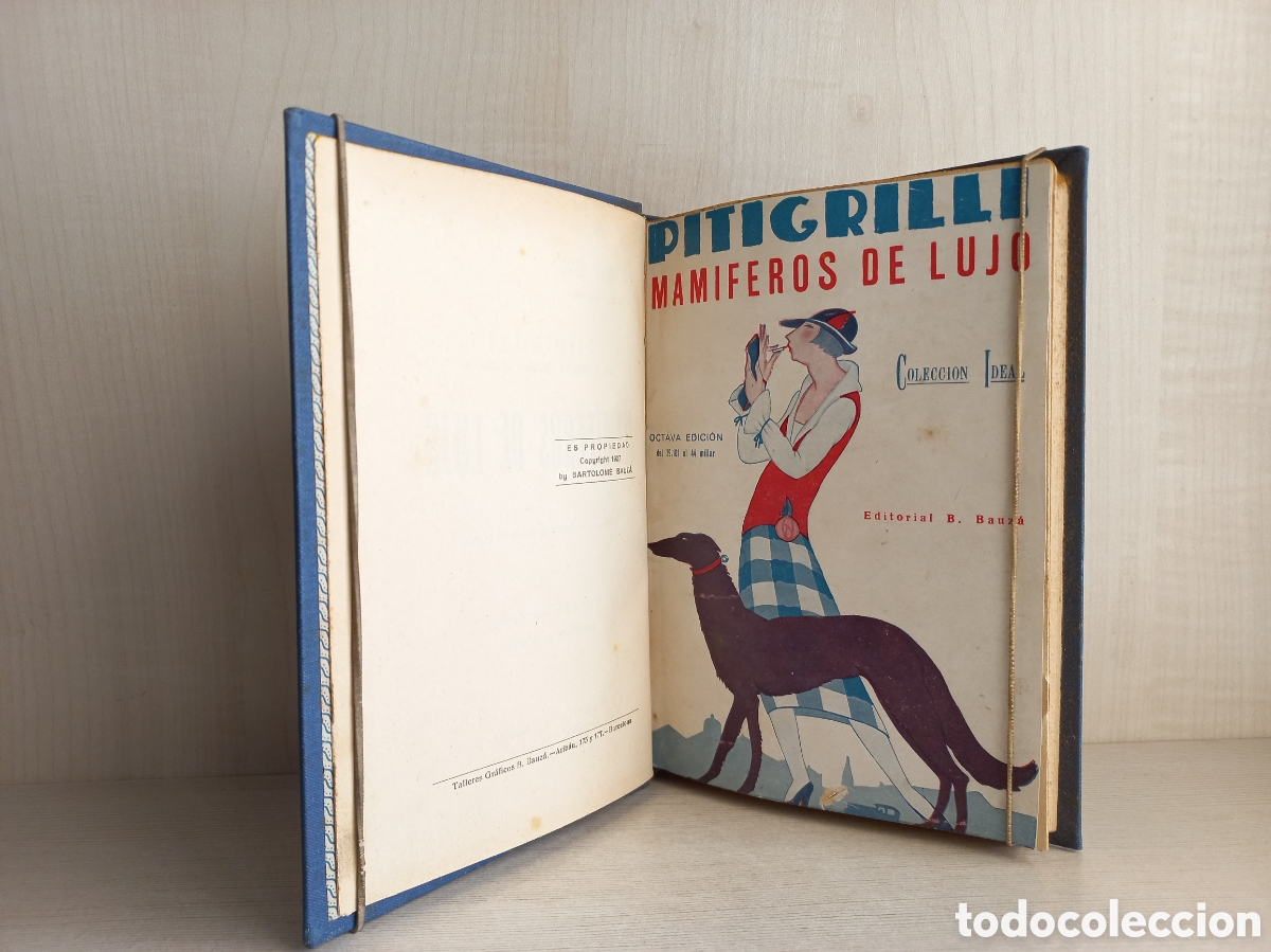 Libros antiguos: Mam&iacute;feros de lujo. Pitigrilli. Editorial Bauz&aacute;, 1927. - Foto 5