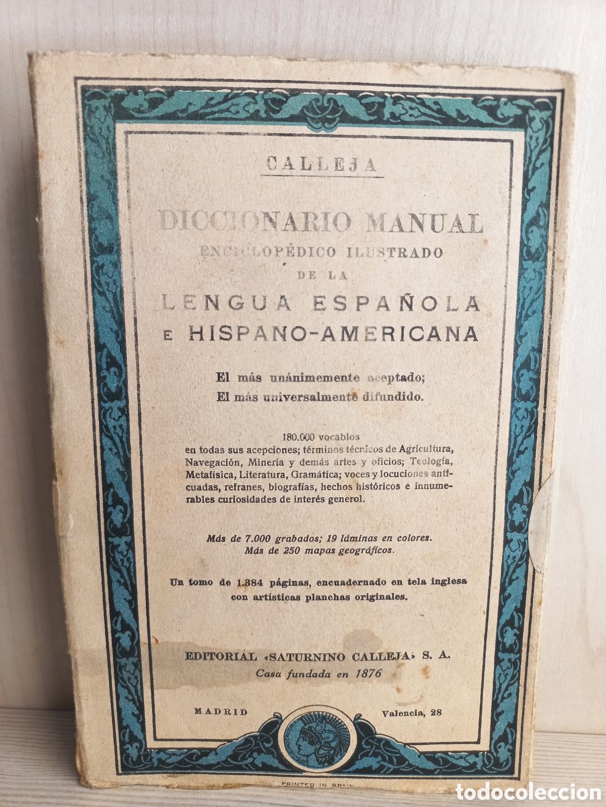 Libros antiguos: El le&oacute;n de Damasco. Emilio Salgari. Saturnino Calleja. - Foto 3