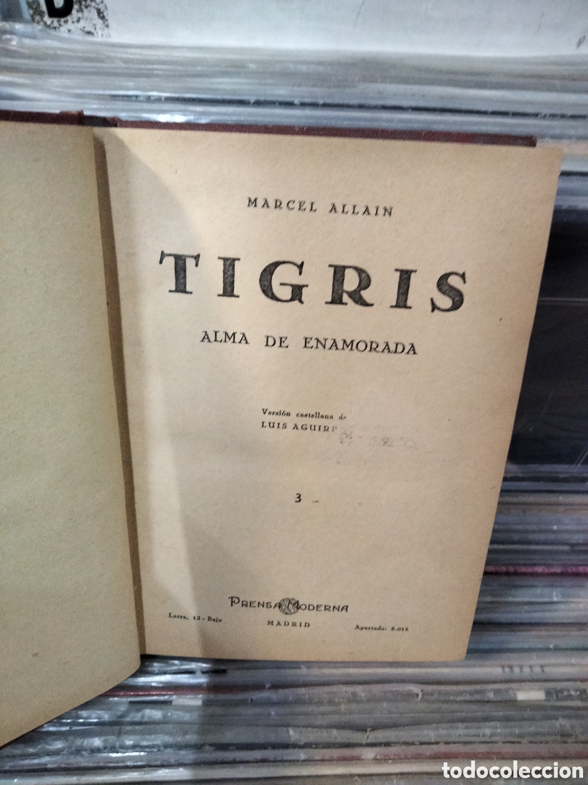 Libros antiguos: Marcel Allain alma de enamorada - Foto 1