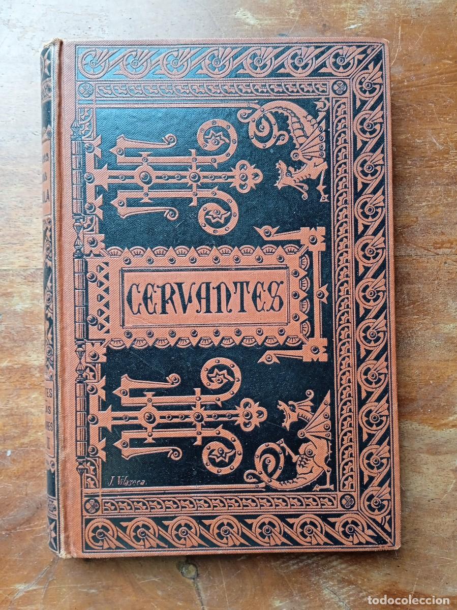 Libros antiguos: Cervantes novelas ejemplares 1886 - Foto 1