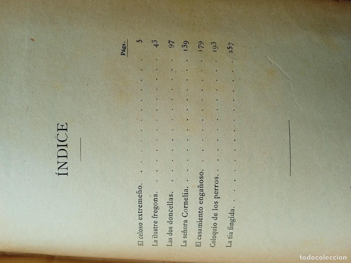 Libros antiguos: Cervantes novelas ejemplares 1886 - Foto 4