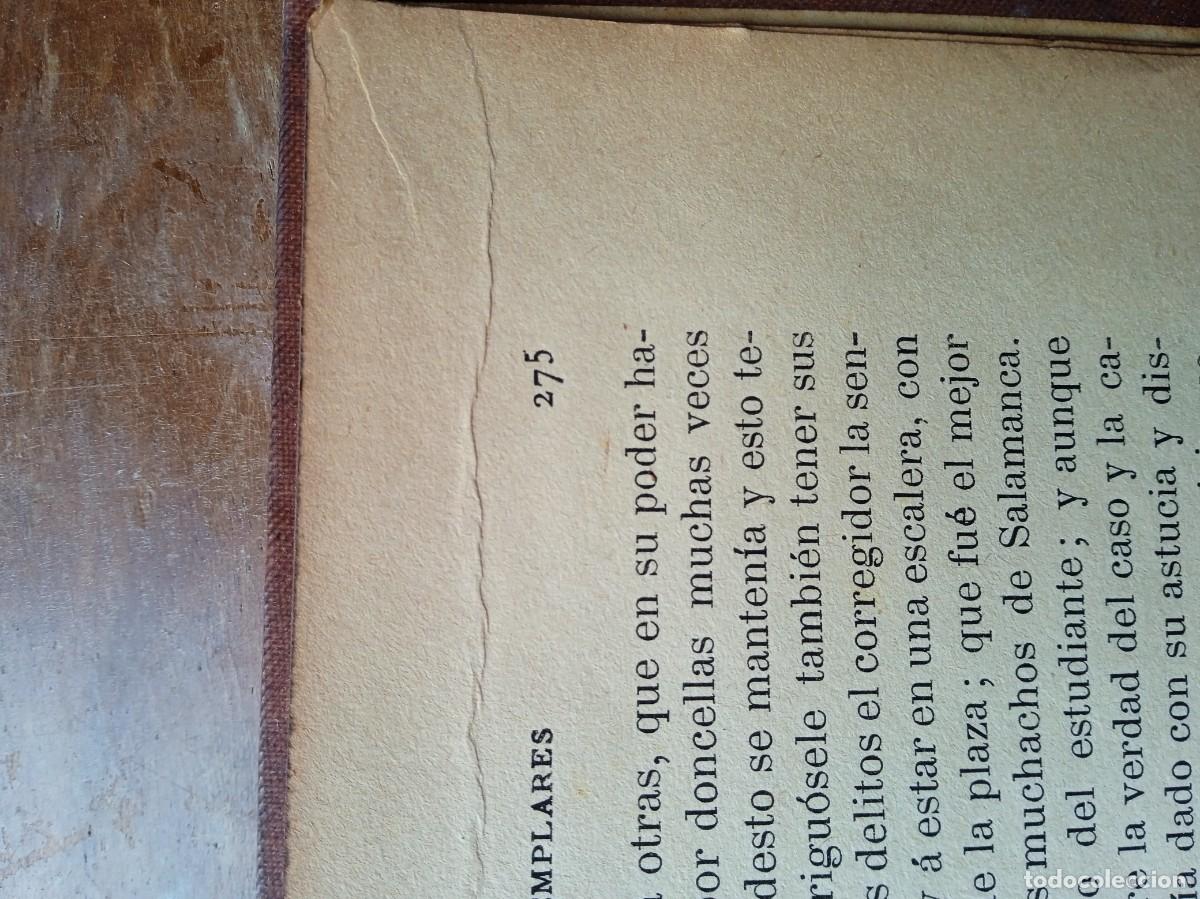 Libros antiguos: Cervantes novelas ejemplares 1886 - Foto 5