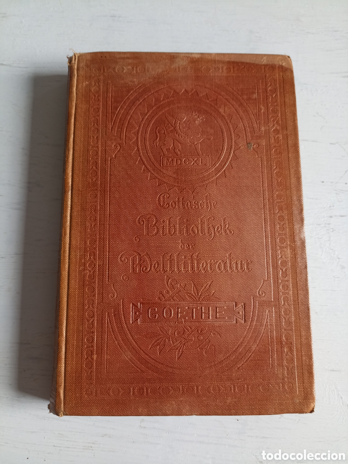 Libros antiguos: Goethes f&auml;mtliche Werke. Stuttgar. - Foto 6