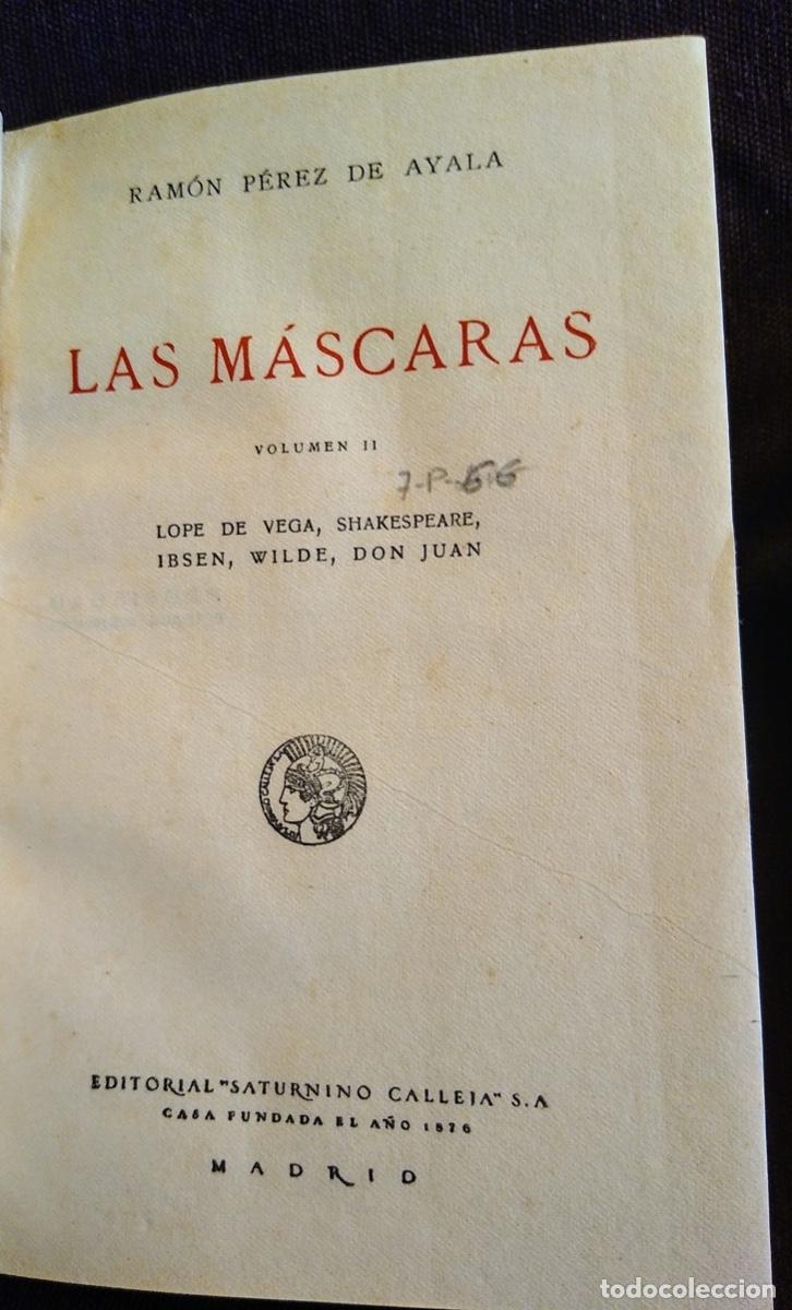 Libros antiguos: PEREZ DE AYALA: 7 OBRAS EN 6 TOMOS. - Foto 9