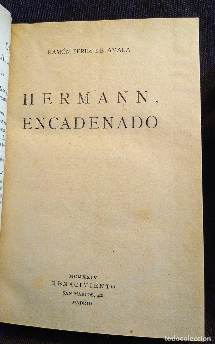 Libros antiguos: PEREZ DE AYALA: 7 OBRAS EN 6 TOMOS. - Foto 10