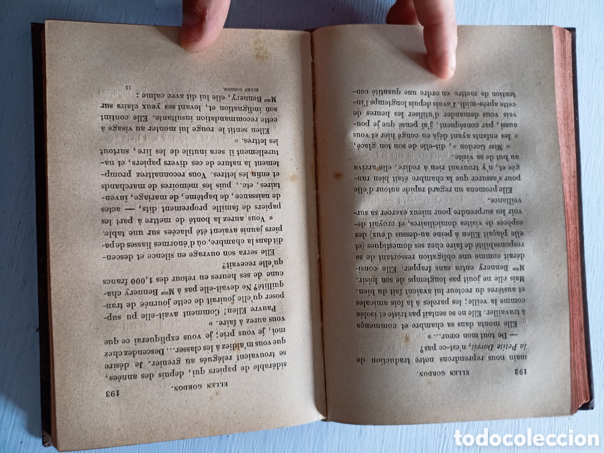 Libros antiguos: ELLEN GORDON. PAR M.MARYAN. Paris - Foto 5
