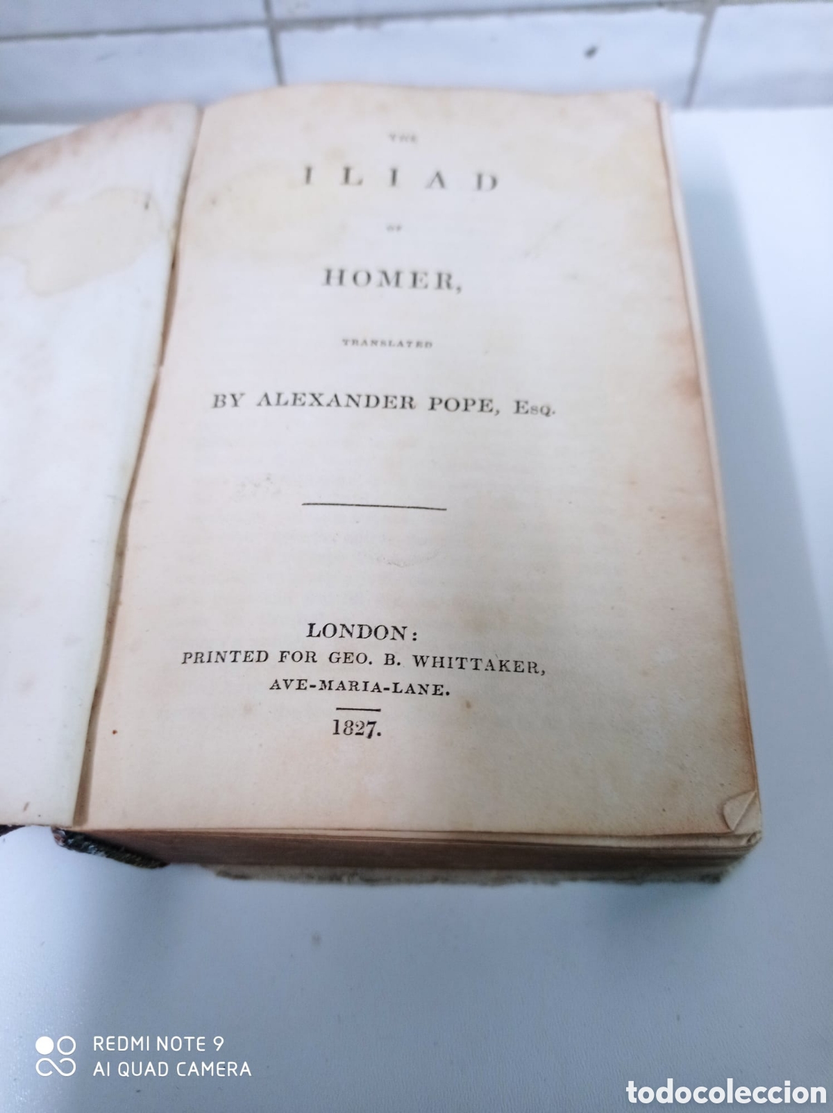 Libros antiguos: THE ILIAD . HOMER - Foto 7