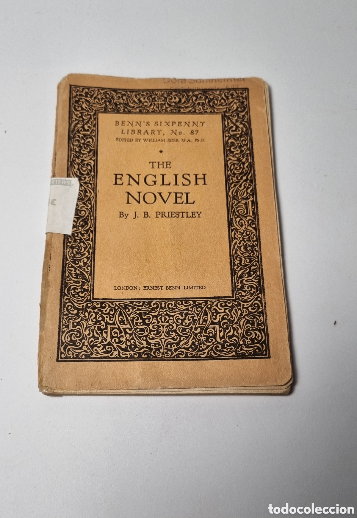 Libros antiguos: The English Novel 1928 - Foto 1