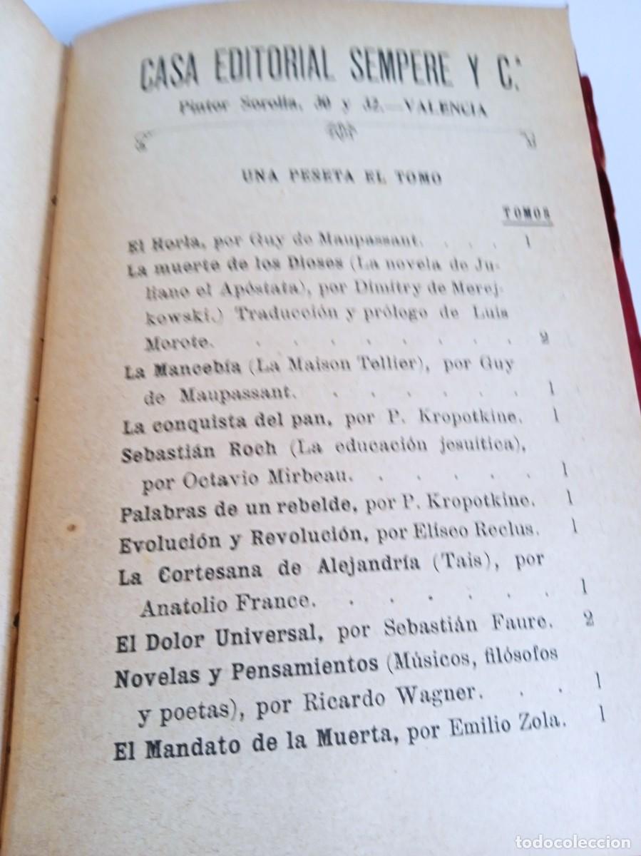 Libros antiguos: LA BARRACA / CA&Ntilde;AS y BARRO - Foto 7