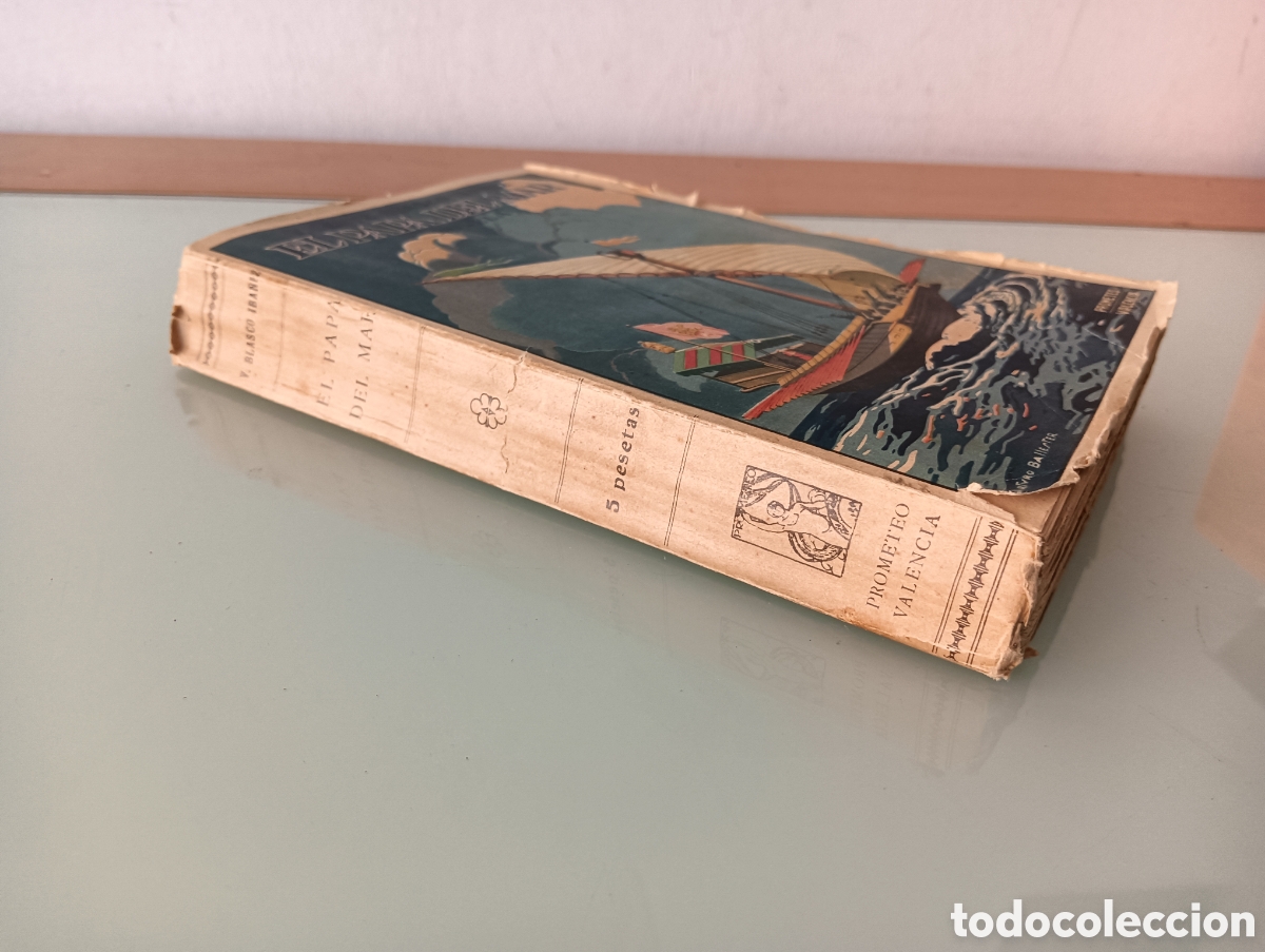 Libros antiguos: EL PAPA DEL MAR BLASCO IB&Aacute;&Ntilde;EZ - Foto 2