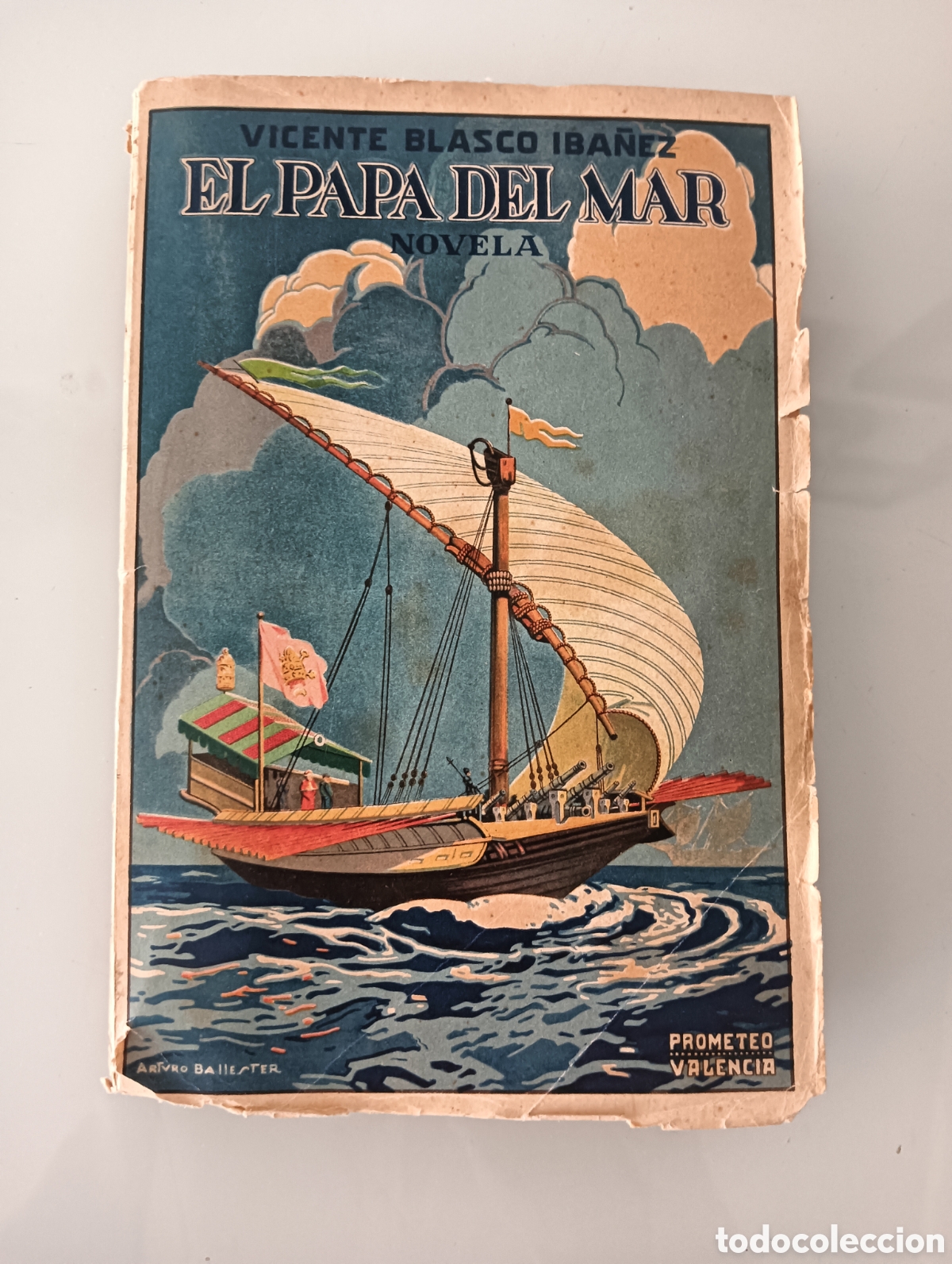 Libros antiguos: EL PAPA DEL MAR BLASCO IB&Aacute;&Ntilde;EZ - Foto 1