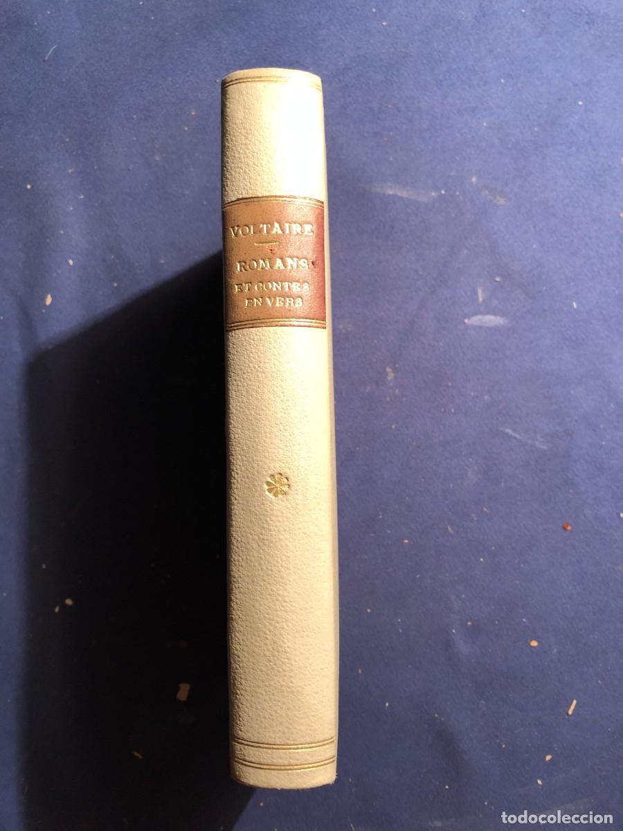 Libros antiguos: VOLTAIRE: - ROMANS DE VOLTAIRE SUIVIS DE SES CONTES EN VERS - (PARIS) - Foto 1