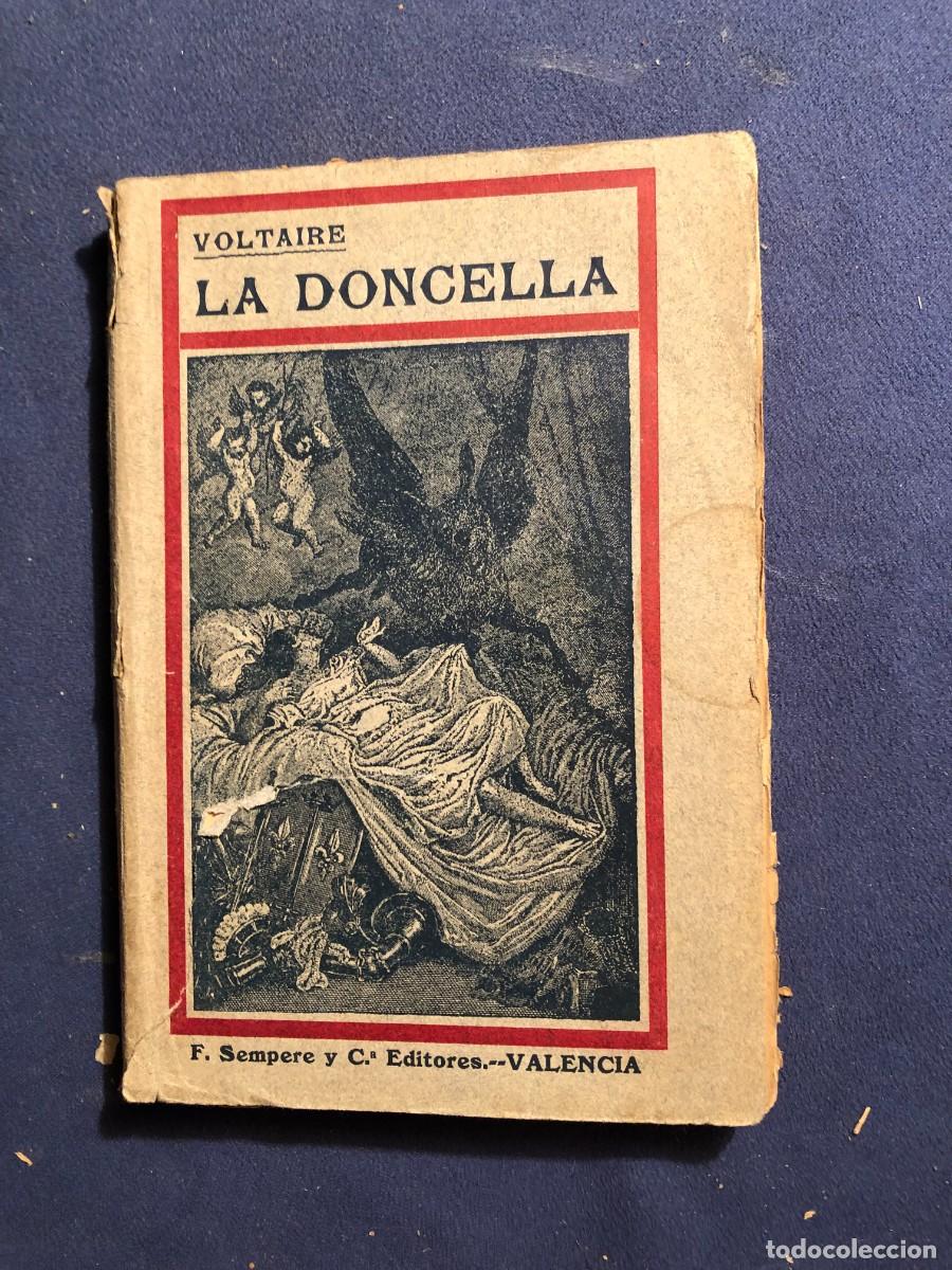 Libros antiguos: VOLTAIRE : - LA DONCELLA - (PROMETEO, 1919) - Foto 1