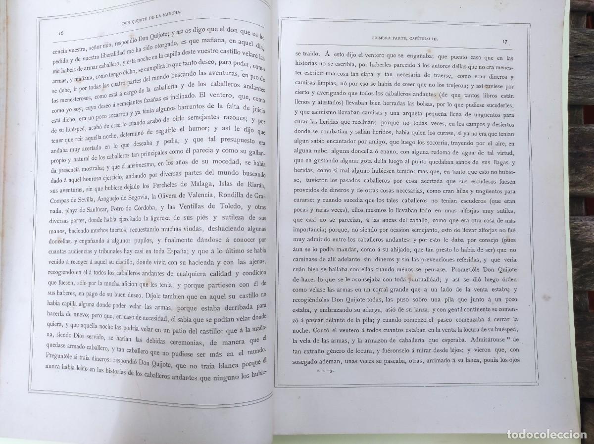 Libros antiguos: DON QUIJOTE DE LA MANCHA. - Foto 13