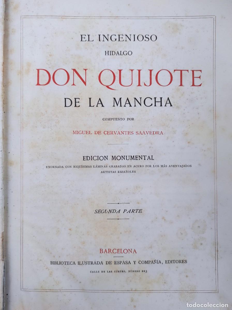 Libros antiguos: DON QUIJOTE DE LA MANCHA. - Foto 18