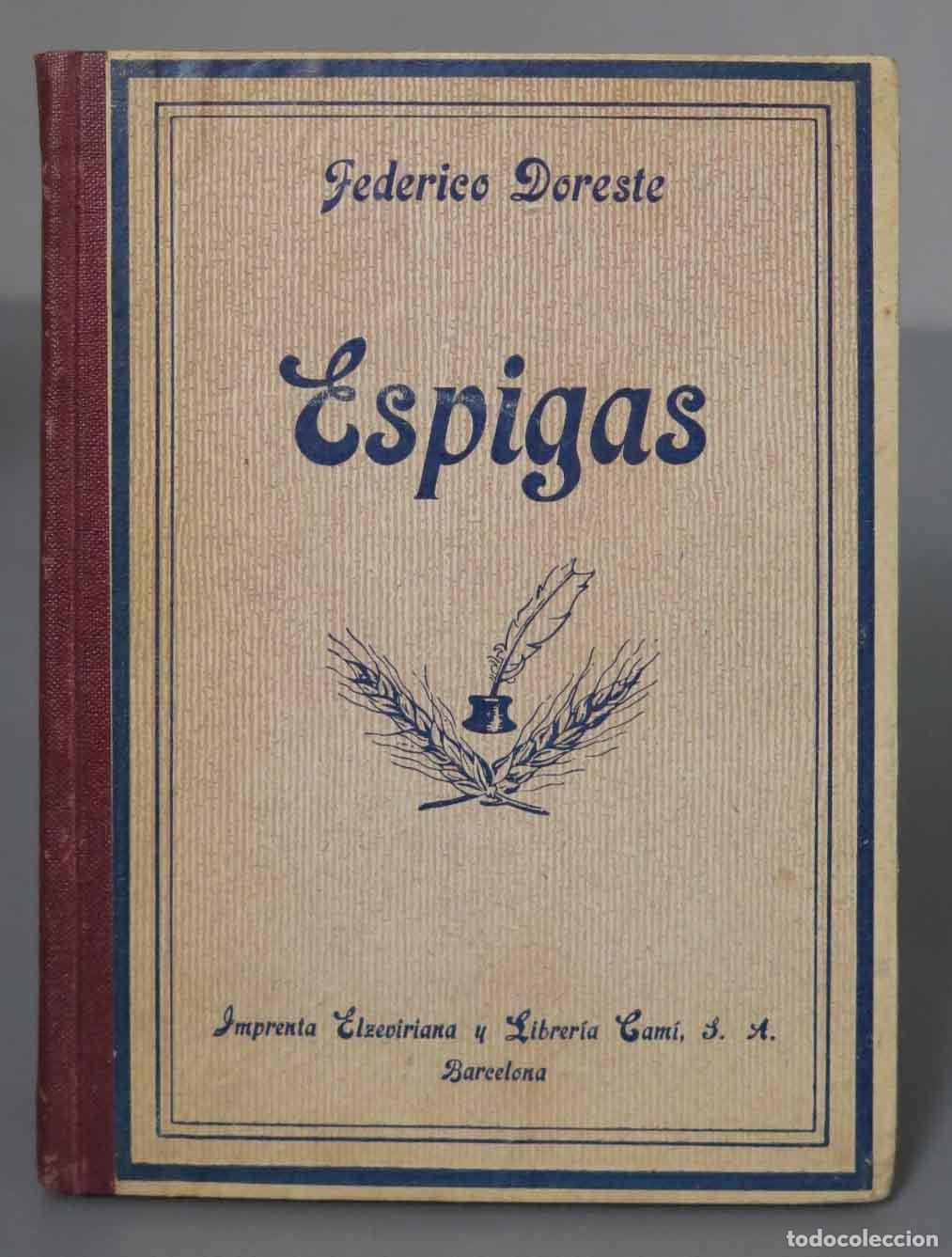 Libros antiguos: Espigas. Doreste Betancor - Foto 1