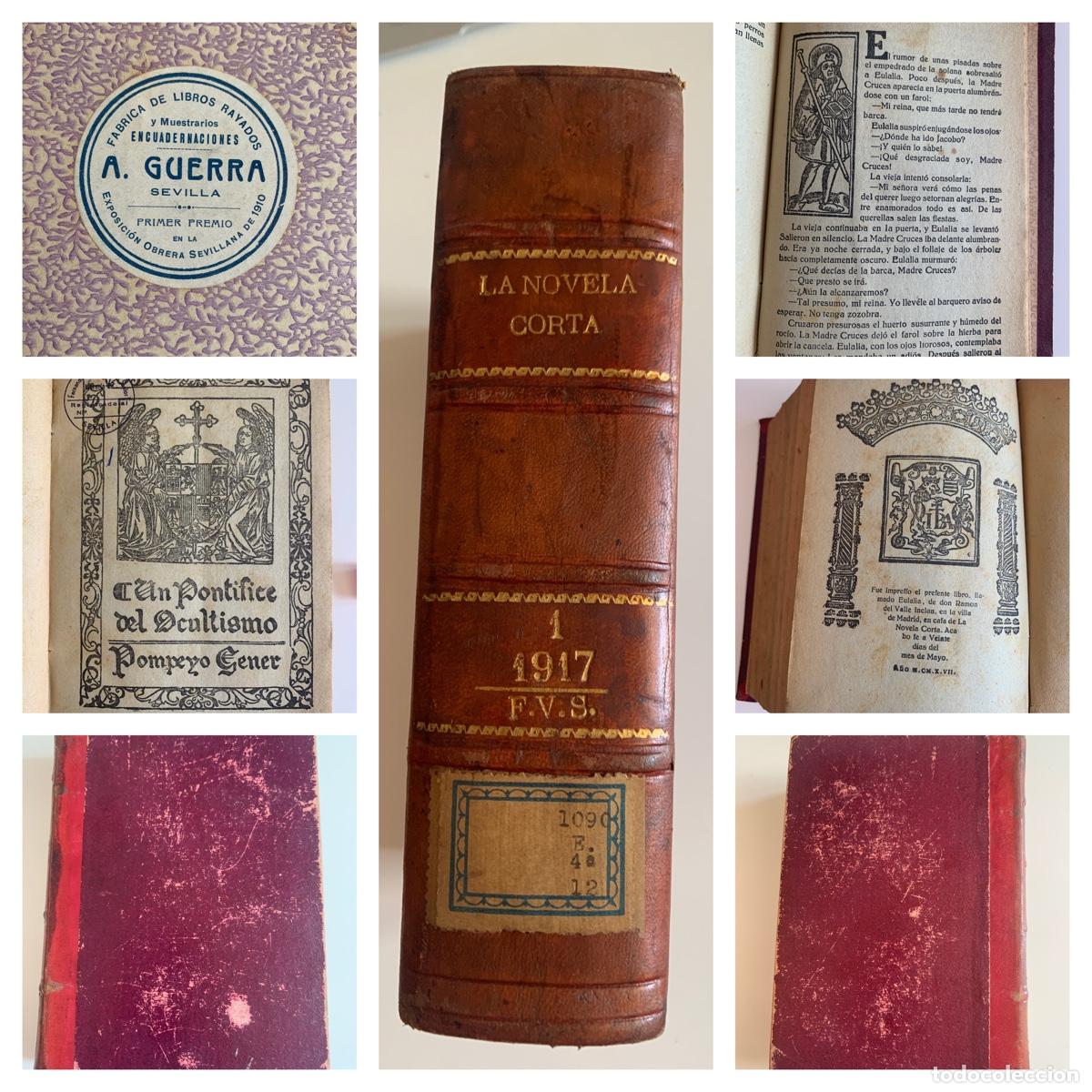 Libros antiguos: LA NOVELA CORTA. COMPILACION. 1917. U39 - Foto 1
