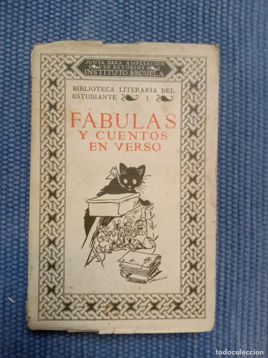 Libros antiguos: F&aacute;bulas y cuentos en verso - Foto 1