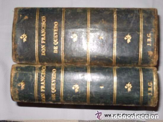 Libros antiguos: AVENTURAS DE FRANCISCO QUEVEDO Y VILLEGAS - Foto 2