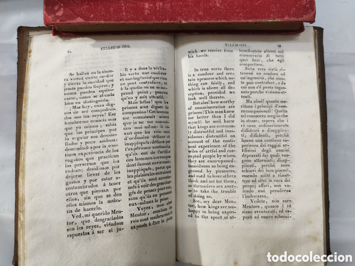 Libros antiguos: Bellezas del telemaco a&ntilde;o1857 - Foto 7