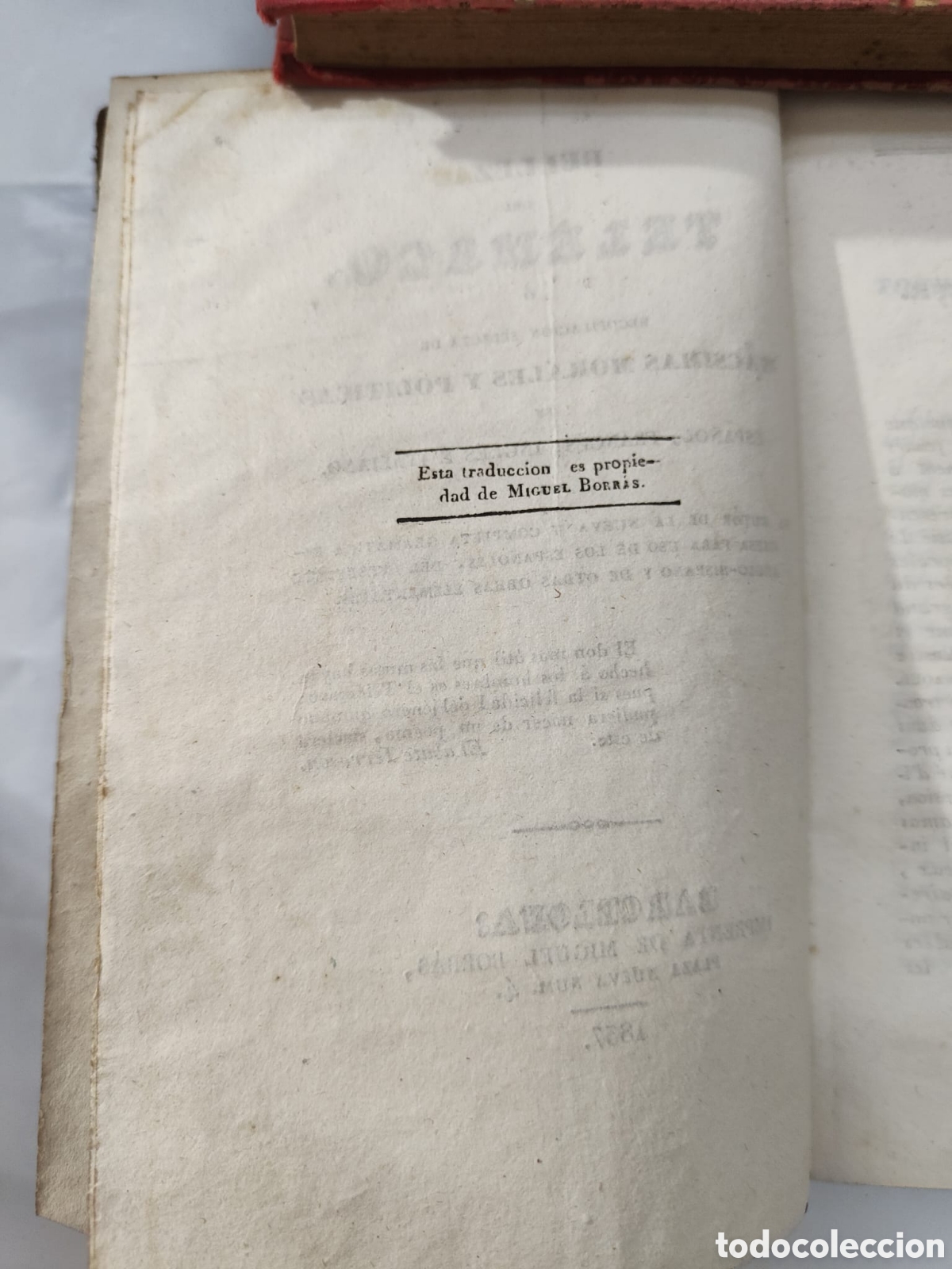 Libros antiguos: Bellezas del telemaco a&ntilde;o1857 - Foto 9