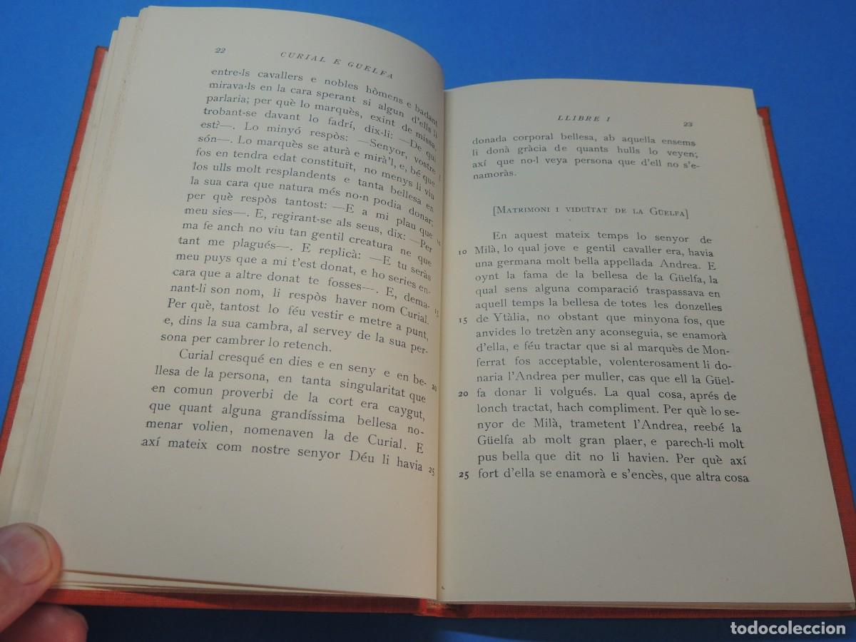 Libros antiguos: CURIAL E GUELFA. A CURA DE R. ARAMON I SERRA. 3 VOLUMS - Foto 4