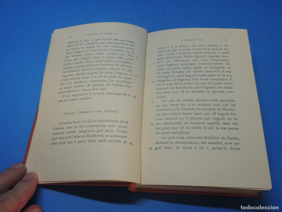 Libros antiguos: CURIAL E GUELFA. A CURA DE R. ARAMON I SERRA. 3 VOLUMS - Foto 10