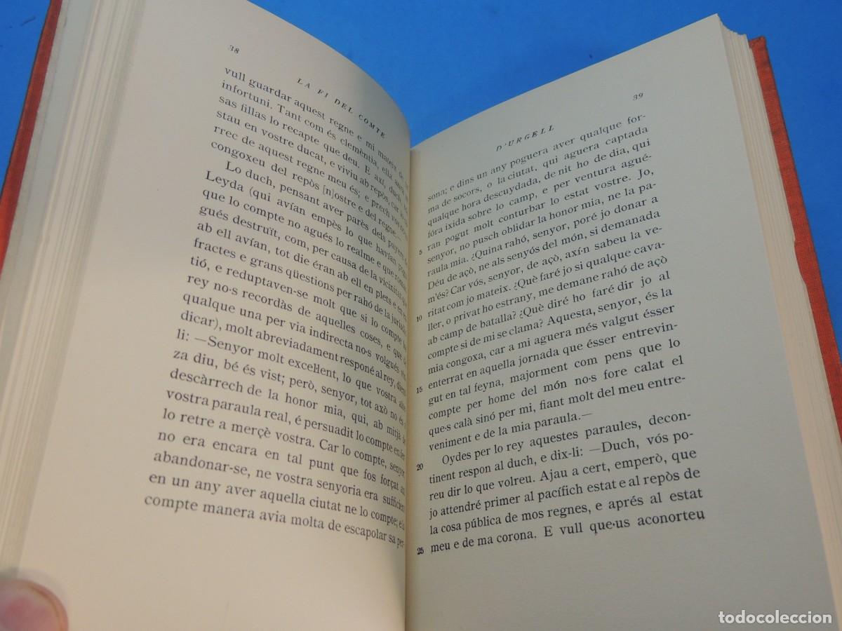 Libros antiguos: LA FI DEL COMTE DURGELL.- A CURA DE SALAS BOSCH - Foto 7