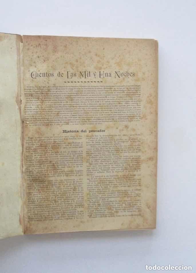Libros antiguos: CUENTOS DE LAS MIL Y UNA NOCHE - A&Ntilde;O 1903 - Foto 2