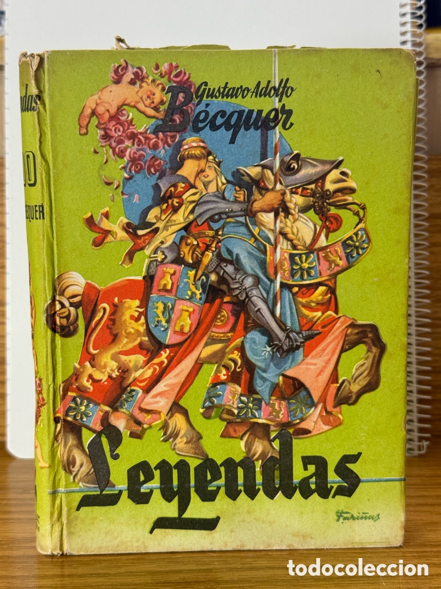 Libros antiguos: Libro: Leyendas de Gustavo Adolfo B&eacute;cquer - Foto 2