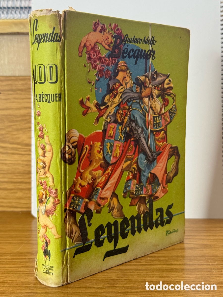 Libros antiguos: Libro: Leyendas de Gustavo Adolfo B&eacute;cquer - Foto 1