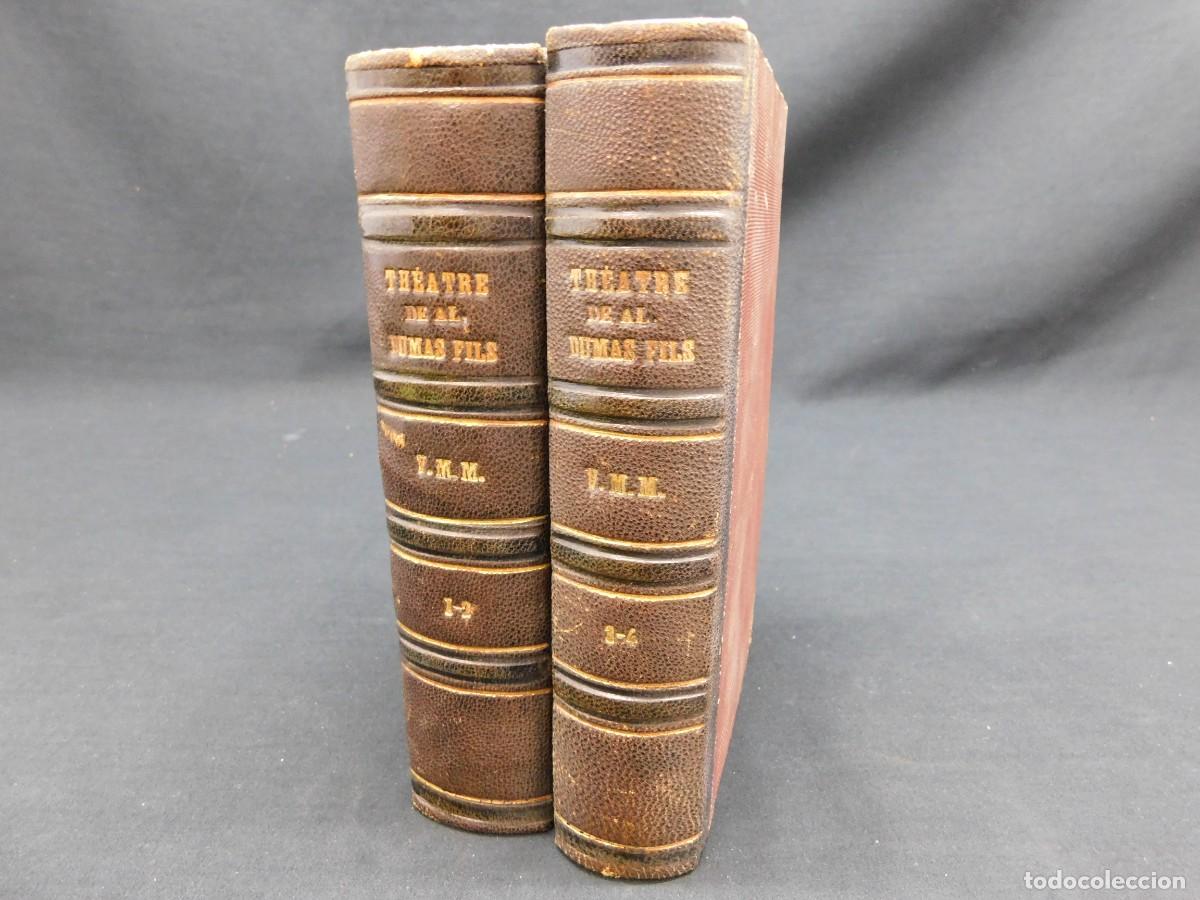 Libros antiguos: TH&Eacute;ATRE COMPLET - AL. DUMAS FILS - 1875 - Foto 1