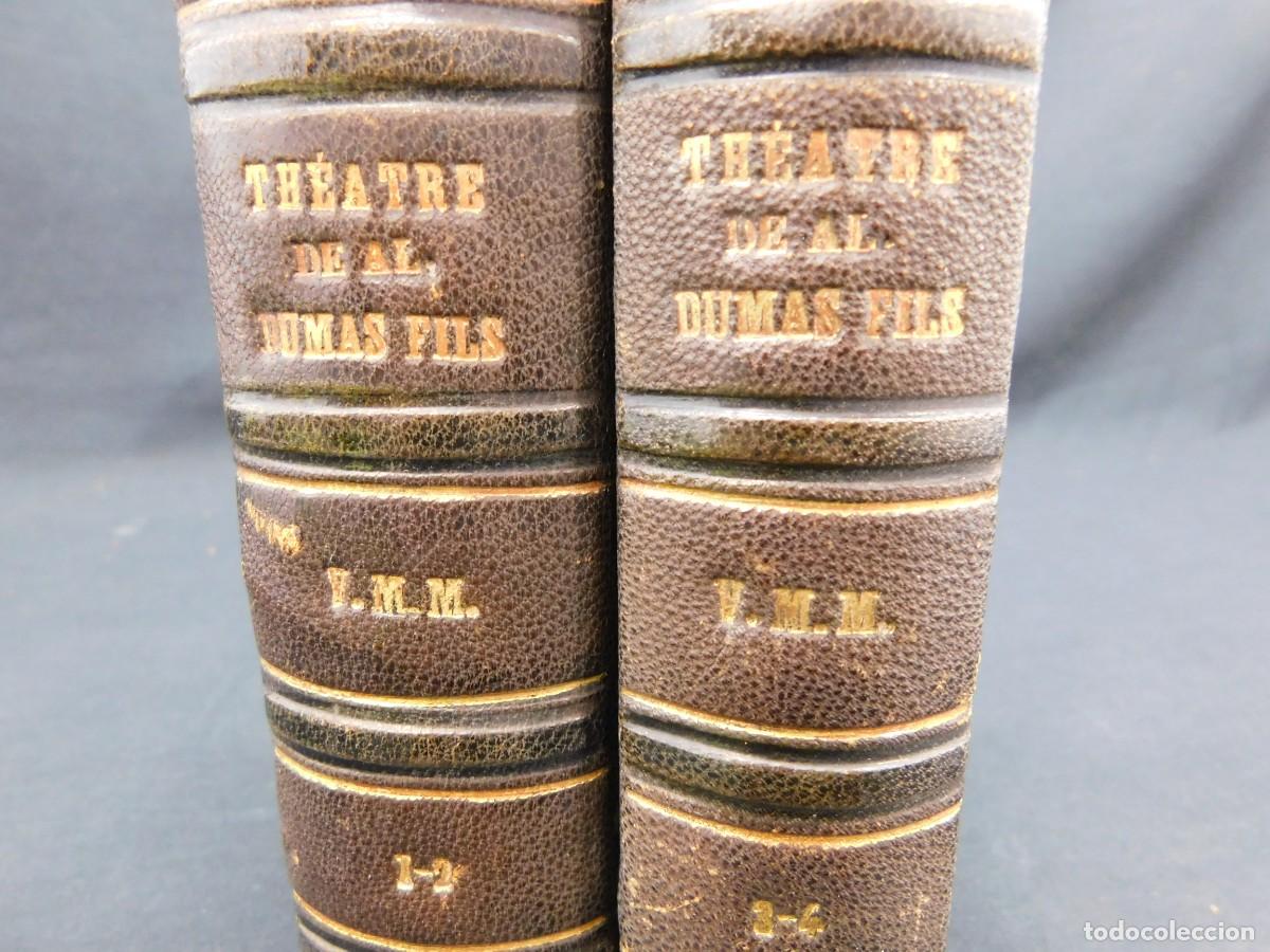 Libros antiguos: TH&Eacute;ATRE COMPLET - AL. DUMAS FILS - 1875 - Foto 2