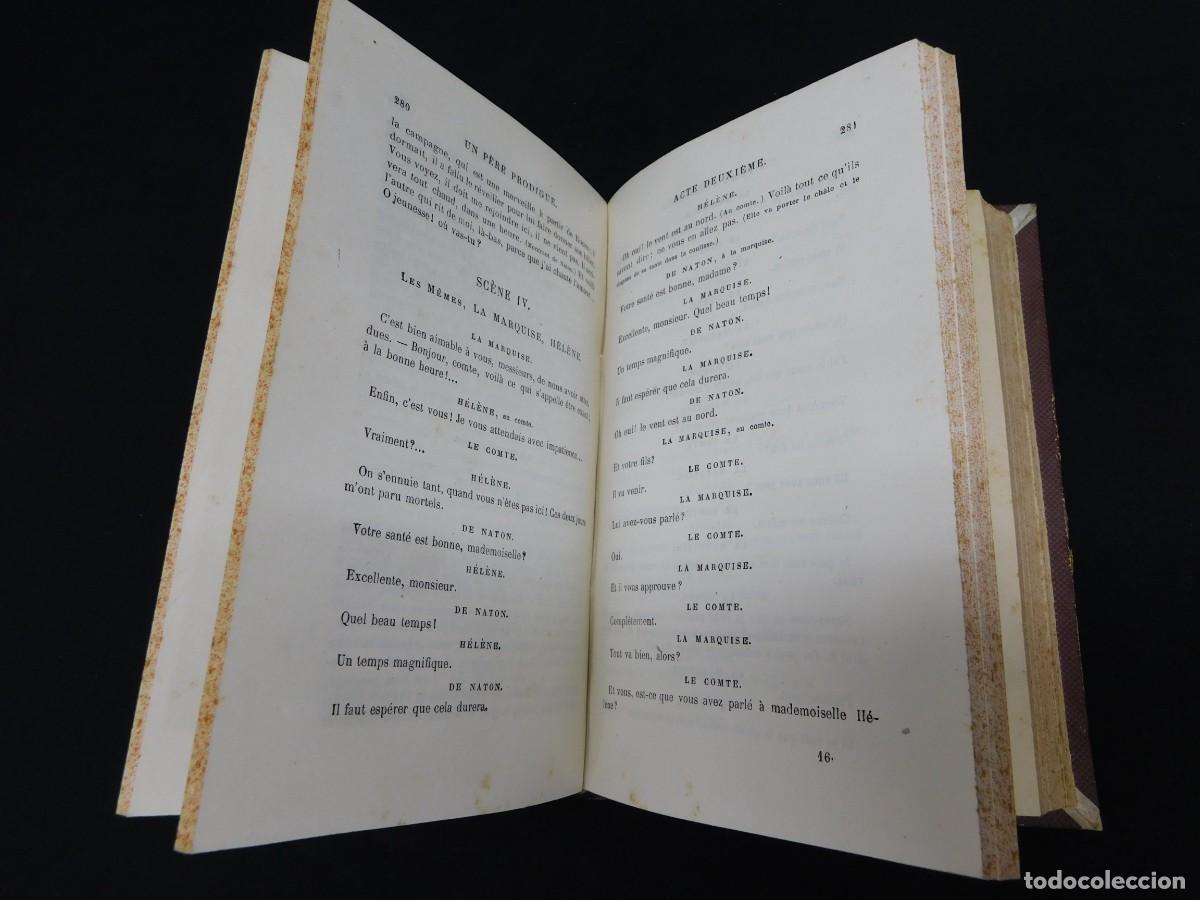 Libros antiguos: TH&Eacute;ATRE COMPLET - AL. DUMAS FILS - 1875 - Foto 14